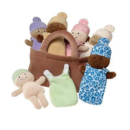 Basket of Babies Creative Minds Plush Dolls