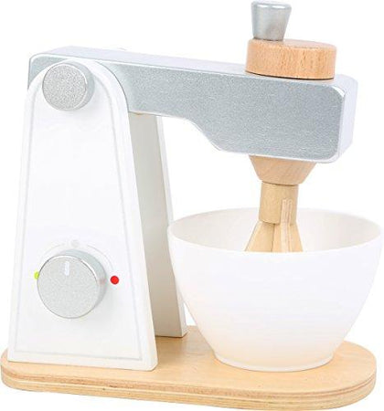wooden toys Wooden Mixer with Movable Upper Part and Stirring Bowl